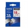 Brother | 242 | Laminated tape | Thermal | Red on white | Roll (1.8 cm x 8 m) - 4
